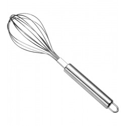 Batedor Manual 24CM Para Ovos Fouet Aço Inox